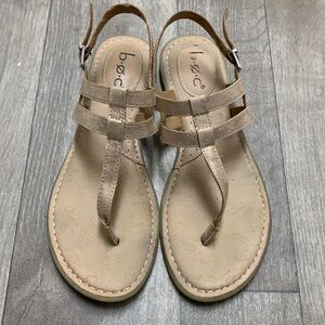 Womens B.O.C‎ Round Toe Thong Sandals